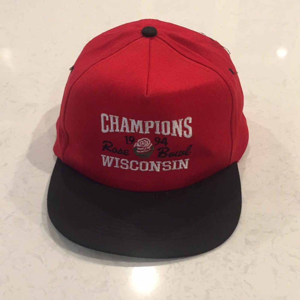 Vintage U of Wisconsin  1994 Rose Bowl snap back